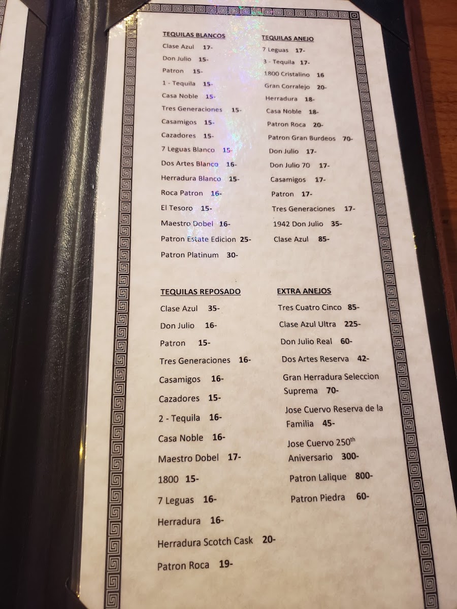 Menu - Casa Martin | Ocean Ave photo 8